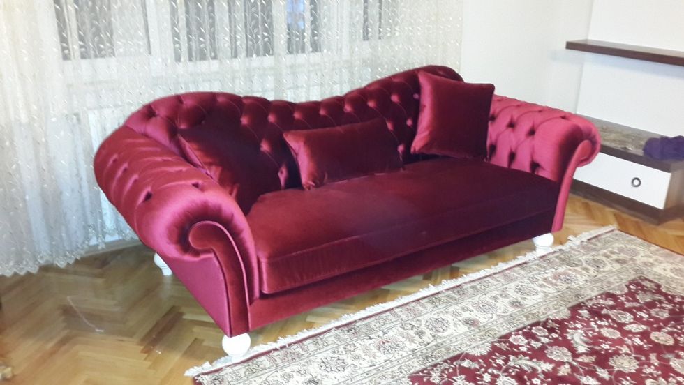 Produktcode: 18774 - Exklusive Sonderanfertigung: Chesterfield-sofas Nach Speziellen Maßvorgaben