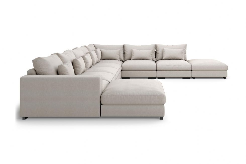 Produktcode: 18924 - Modernes Design-ecksofa - Zeitgemäße Ästhetik Für Zeitlose Eleganz