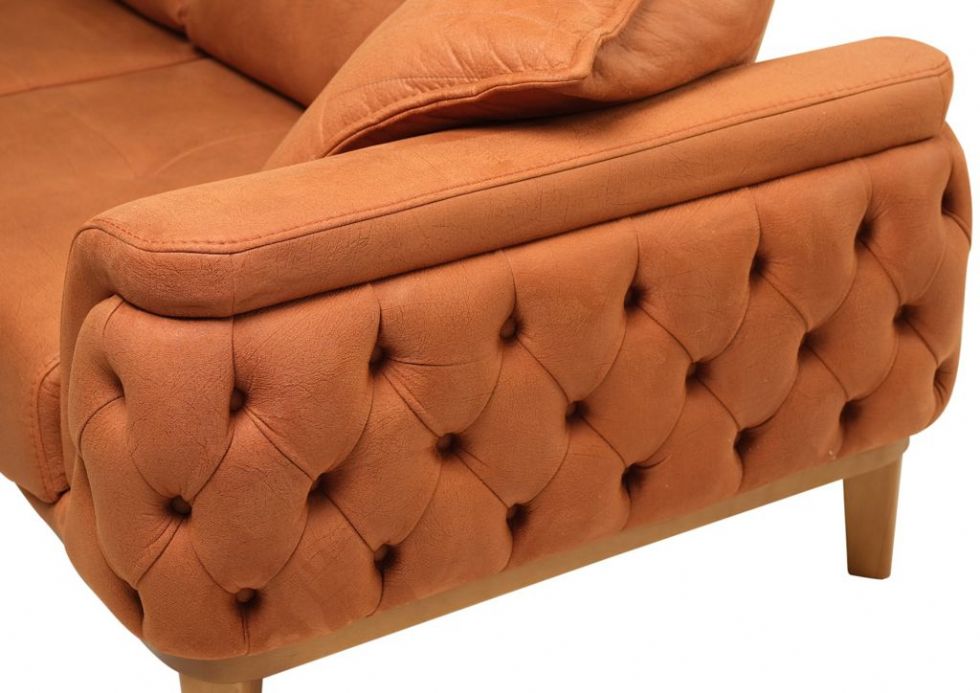 Produktcode: 18941 - Zeitloses Luxus-ecksofa - Klassische Eleganz Für Jede Einrichtung