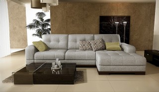 Luxus-design-ecksofa Mit Swarovski-kristallverzierungen - Glamouröser Glanz Für Ihr Wohnzimmer